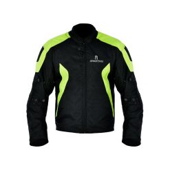 Kurtka turystyczna OXFORD SPARTAN SHORT kolor czarny/fluorescencyjny, rozmiar XS. Czarne kurtki męskie OXFORD, xs, bez wzorów, bez kaptura. Za 329,00 zł.