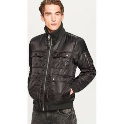Kurtka bomber - Czarny. Czarne kurtki męskie bomber Reserved, l. Za 239,99 zł.
