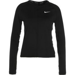 Nike Performance DRY CREW Koszulka sportowa black/silver. Czarne topy sportowe damskie marki Nike Performance, xl, z elastanu. W wyprzedaży za 159,20 zł.