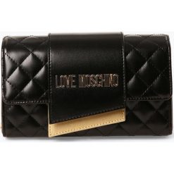 Love Moschino - Damska torebka na ramię, czarny. Czarne torebki klasyczne damskie marki Love Moschino, z haftami, eleganckie, na ramię, z haftem. Za 579,95 zł.