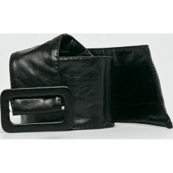 Answear - Pasek. Czarne paski damskie ANSWEAR, w paski, z materiału. W wyprzedaży za 27,90 zł.