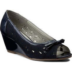 Półbuty damskie: Półbuty CLARA BARSON – W16SS271-12 Granatowy