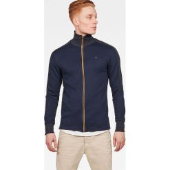Bluza w kolorze granatowym. Niebieskie bluzy męskie G-Star, s, z nadrukiem, z bawełny, ze stójką, bez rękawów, bez kaptura. W wyprzedaży za 219,95 zł.