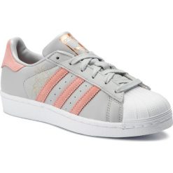 Buty adidas - Superstar W CG5994 Gretwo/Trapnk/Ftwwht. Szare buty sportowe damskie Adidas, na co dzień, bez wzorów, z zamszu, bez obcasa, na płaskiej podeszwie, bez zapięcia. Za 399,00 zł.