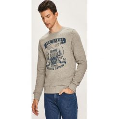 Produkt by Jack & Jones - Bluza. Szare bluzy męskie PRODUKT by Jack & Jones, xl, z nadrukiem, z bawełny, z okrągłym kołnierzem, bez rękawów, bez kaptura. W wyprzedaży za 69,90 zł.