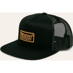 Brixton - Czapka. Czarne czapki damskie Brixton, z aplikacjami, z bawełny. W wyprzedaży za 79,90 zł.