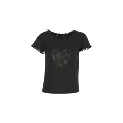 T-shirty z krótkim rękawem Love Moschino W4F3030. Czarne t-shirty damskie marki Love Moschino. Za 573,30 zł.