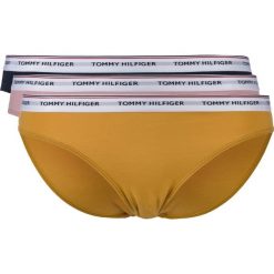 Tommy Hilfiger 3-pack Spodenki Niebieski Żółty Beżowy. Żółte figi damskie TOMMY HILFIGER, s, bez wzorów, z elastanu. Za 180,95 zł.