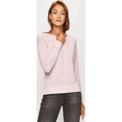 Marc O'Polo - Bluza. Różowe bluzy damskie Marc O'Polo, s, bez wzorów, z bawełny, bez rękawów, bez kaptura. W wyprzedaży za 349,90 zł.