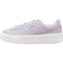 Puma Tenisówki i Trampki silver/icelandic blue. Niebieskie trampki chłopięce Puma, z materiału. W wyprzedaży za 191,40 zł.