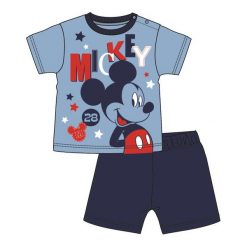 Disney By Arnetta Piżama Chłopięca Mickey Mouse 74 Niebieski. Niebieskie bielizna chłopięca Disney By Arnetta, z motywem z bajki, bez rękawów. Za 45,00 zł.