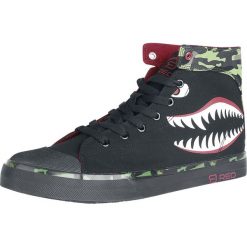 RED by EMP Walk The Line Buty sportowe czarny/czerwony. Czerwone buty sportowe męskie RED by EMP, z nadrukiem. Za 129,90 zł.