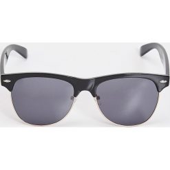 Okulary przeciwsłoneczne clubmaster - Czarny. Czarne okulary przeciwsłoneczne damskie Sinsay. Za 14,99 zł.
