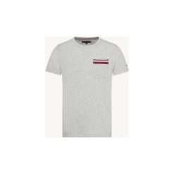 T-shirty z krótkim rękawem Tommy Hilfiger MW0MW09826 POCKET TEE. Szare t-shirty męskie TOMMY HILFIGER, s, bez wzorów, bez kołnierzyka, krótkie. Za 131,30 zł.