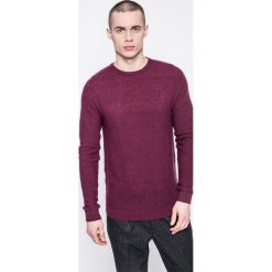 Kensington - Sweter. Brązowe swetry klasyczne męskie Kensington, m, z dzianiny, z okrągłym kołnierzem. W wyprzedaży za 59,90 zł.