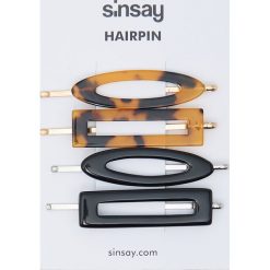 Spinka do włosów - Brązowy. Pomarańczowe spinki do włosów damskie Sinsay. Za 12,99 zł.
