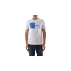 T-shirty z krótkim rękawem Calvin Klein Jeans K10K103497 TWO COLOR. Szare t-shirty męskie Calvin Klein Jeans, s, bez wzorów, z jeansu, bez kołnierzyka, krótkie. Za 184,00 zł.