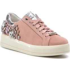 Sneakersy LIU JO - Kim 08 B19017 PX002 Peach 31406. Różowe półbuty damskie Liu Jo, z zamszu. Za 779,00 zł.