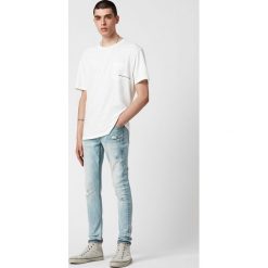 AllSaints - Jeansy Cigarette. Niebieskie jeansy męskie AllSaints, s, bez wzorów, z podwyższonym stanem. Za 549,90 zł.