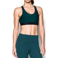 Biustonosze sportowe: Under Armour Biustonosz Armour Mid Solid zielony r. XS (1273504-919)