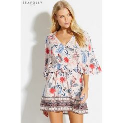 Tunika plażowa Seafolly Water Garden 53405-KA. Tuniki plażowe damskie Seafolly, na plażę, bez wzorów, bez kołnierzyka, bez rękawów. Za 359,00 zł.