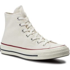 Trampki CONVERSE - Chuck 70 Hi 162053C Parchment/Garnet/E. Brązowe trampki i tenisówki damskie Converse, bez wzorów, z gumy, bez zapięcia. W wyprzedaży za 279,00 zł.