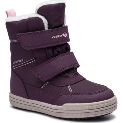 Śniegowce GEOX - J Zorian G.B Wpf A J744TA 0FUCE C8224 M Purple/Pink. Fioletowe śniegowce dziewczęce Geox, bez zapięcia. Za 309,00 zł.