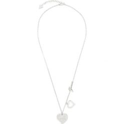 Naszyjnik GUESS - UBN78066 SIL. Szare naszyjniki męskie Guess, metalowe. W wyprzedaży za 199,00 zł.