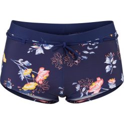 Figi bikini panty bonprix niebieski z nadrukiem. Niebieskie stroje kąpielowe damskie bonprix, z nadrukiem. Za 64,99 zł.