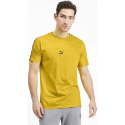 Puma XTG Koszulka Żółty. Żółte podkoszulki męskie Puma, l, z nadrukiem, z bawełny, bez kołnierzyka, krótkie. Za 95,95 zł.
