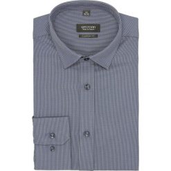Koszula versone 2637 długi rękaw custom fit granatowy. Niebieskie koszule męskie Recman, m, bez wzorów, bez kołnierzyka, z długim rękawem. Za 139,00 zł.