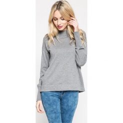 Vero Moda - Sweter. Szare swetry klasyczne damskie Vero Moda, l, z bawełny. W wyprzedaży za 79,90 zł.