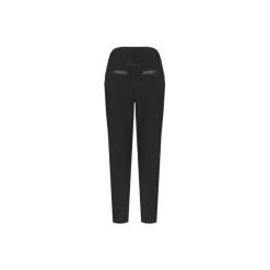 Spodnie damskie IVETTE PANTS CZARNE. Czarne spodnie damskie marki MeMola, s, z dzianiny, z obniżonym stanem. Za 251,91 zł.