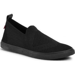 Tenisówki BIG STAR - FF274A609 Black. Czarne półbuty damskie BIG STAR, na co dzień, bez wzorów, z gumy, retro, bez obcasa, na płaskiej podeszwie, bez zapięcia. Za 109,00 zł.