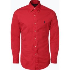 Polo Ralph Lauren - Koszula męska – Slim Fit, czerwony. Czerwone koszulki polo męskie Polo Ralph Lauren, xl, bez wzorów, z bawełny, polo, bez rękawów. Za 499,95 zł.