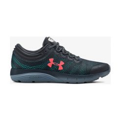 Under Armour Charged Bandit 5 Tenisówki Niebieski Szary. Szare trampki męskie Under Armour, bez wzorów, z materiału, bez zapięcia. Za 395,95 zł.