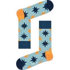 Happy Socks - Skarpetki Nautical. Szare skarpetki damskie marki Happy Socks, z bawełny. W wyprzedaży za 29,90 zł.