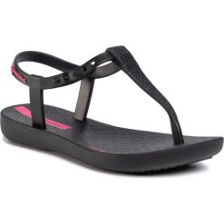 Sandały IPANEMA - Charm Sand II Kids 82306 Black/Black 20766. Czarne sandały dziewczęce Ipanema, z tworzywa sztucznego, bez zapięcia. Za 79,99 zł.