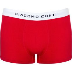 Bokserki LUCIANO BITB000004. Czerwone bokserki męskie Giacomo Conti, bez wzorów, z elastanu. Za 49,00 zł.