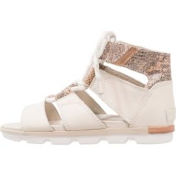 Sandały damskie: Sorel TORPEDA LACE Sandały z cholewką offwhite
