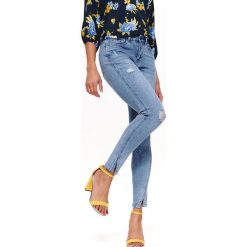 SPODNIE JEANSOWE DAMSKIE. Spodnie damskie Top Secret. W wyprzedaży za 59,99 zł.