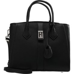 Torebki i plecaki damskie: Trussardi Jeans SUZANNE SMOOTH TOTE MEDIUM BAG Torebka black