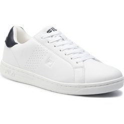 Sneakersy FILA - Crosscourt 2 Low 1010274.98F White/Dress Blue. Białe sneakersy męskie Fila, bez zapięcia. W wyprzedaży za 179,00 zł.