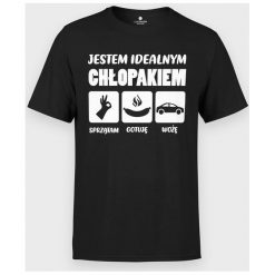 Koszulka Chłopak Wielozadaniowy. T-shirty chłopięce MegaKoszulki, z napisami, z bawełny, bez rękawów. Za 49,90 zł.