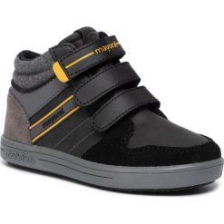 Sneakersy MAYORAL - 44097 Negro 53. Czarne trampki chłopięce Mayoral, bez wzorów, z zamszu, na rzepy. W wyprzedaży za 179,00 zł.