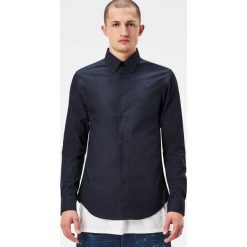 G-Star Raw - Koszula. Czarne koszule męskie na spinki marki G-Star RAW, l, z materiału, retro. Za 329,90 zł.