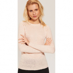 Sweter ze sztucznymi perłami - Różowy. Czerwone swetry klasyczne damskie marki House, l. Za 59,99 zł.