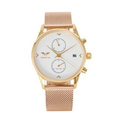 Zegarek Vendetta Zegarek damski Los Feliz white/rose gold VE1060 uniwersalny. Czerwone zegarki damskie Vendetta. Za 485,10 zł.