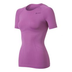 Topy sportowe damskie: Odlo Koszulka damska Evolution Light fioletowa r. XS (181011)