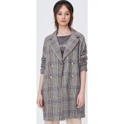 Płaszcz oversize z wełną - Różowy. Różowe płaszcze damskie Sinsay, s, bez wzorów, z wełny. Za 159,99 zł.